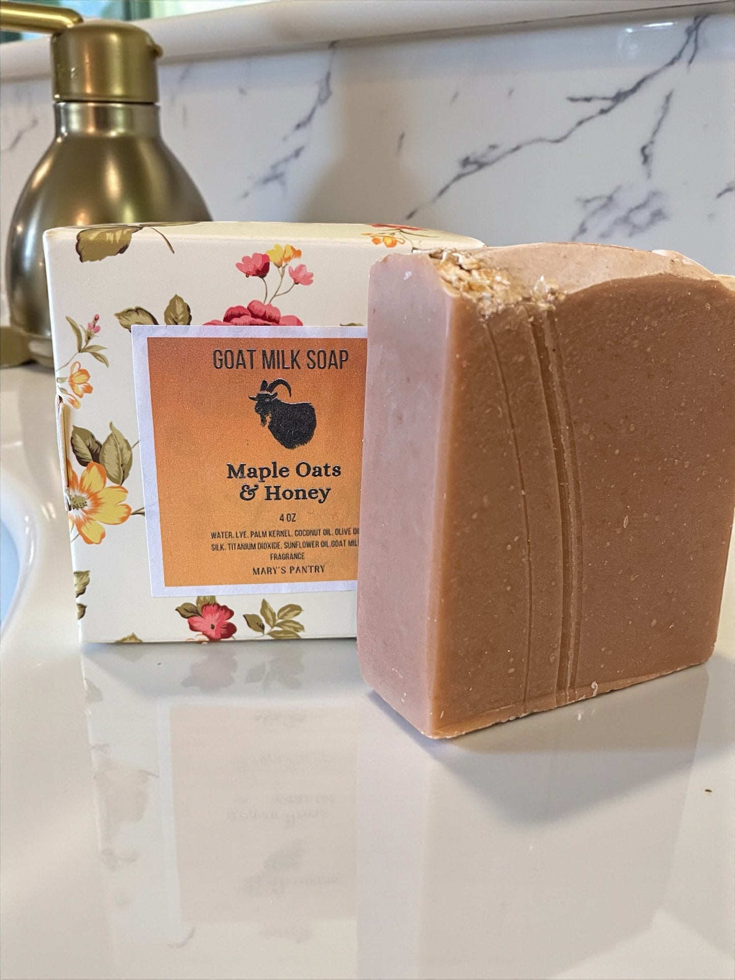 Maple Oats & Honey Goat Milk Soap | Mary’s Pantry