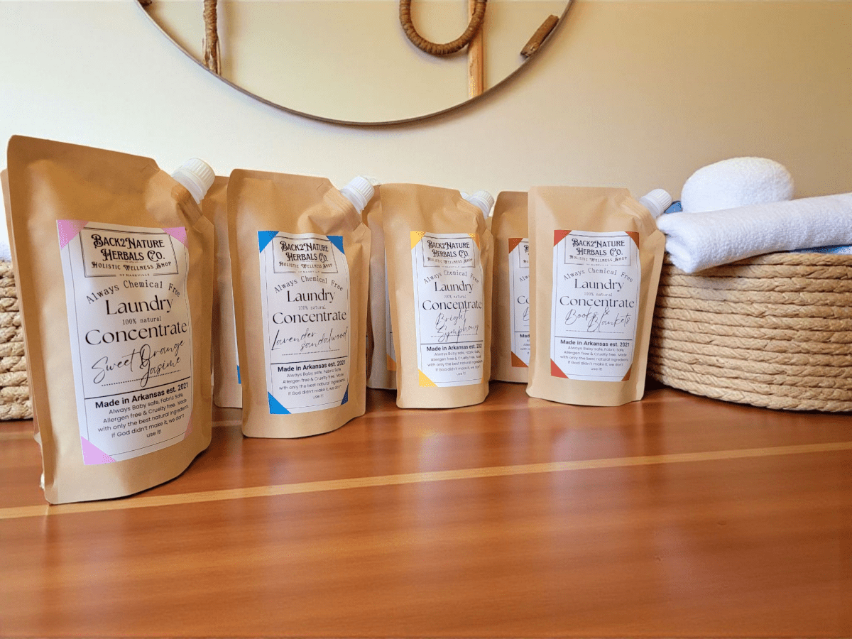 All Natural Laundry Soap Concentrate - Back2Nature Herbals