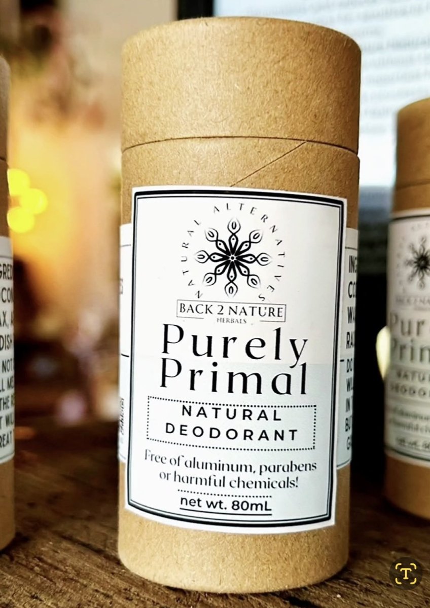 Purely primal deodorant - Back2Nature Herbals