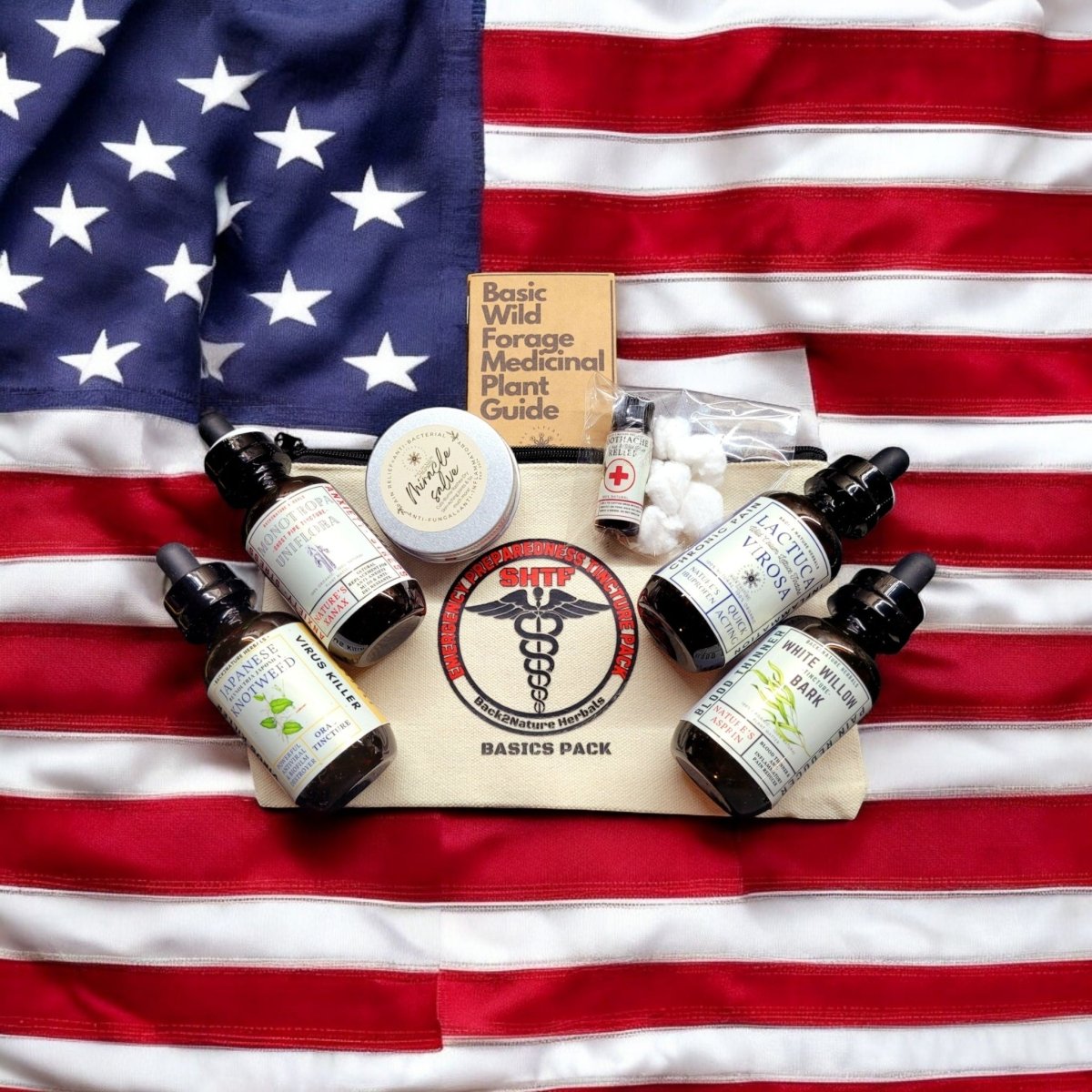 SHTF Emergency Preparedness Tincture Pack - Back2Nature Herbals