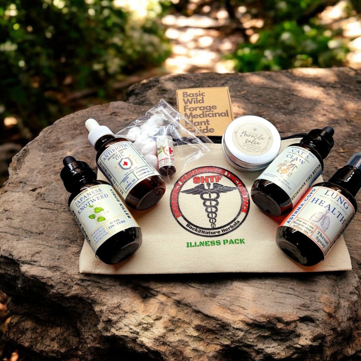 SHTF Emergency Preparedness Tincture Pack - Back2Nature Herbals