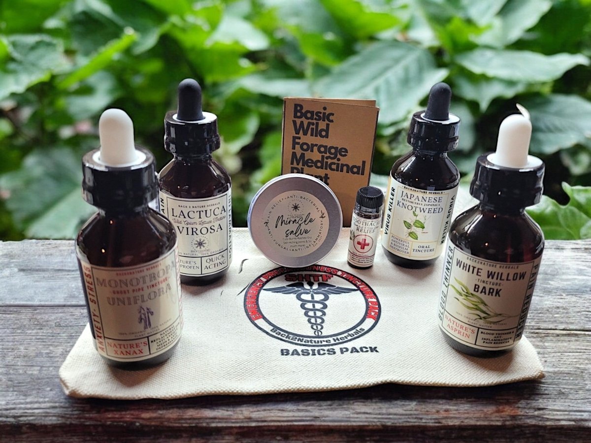SHTF Emergency Preparedness Tincture Pack - Back2Nature Herbals