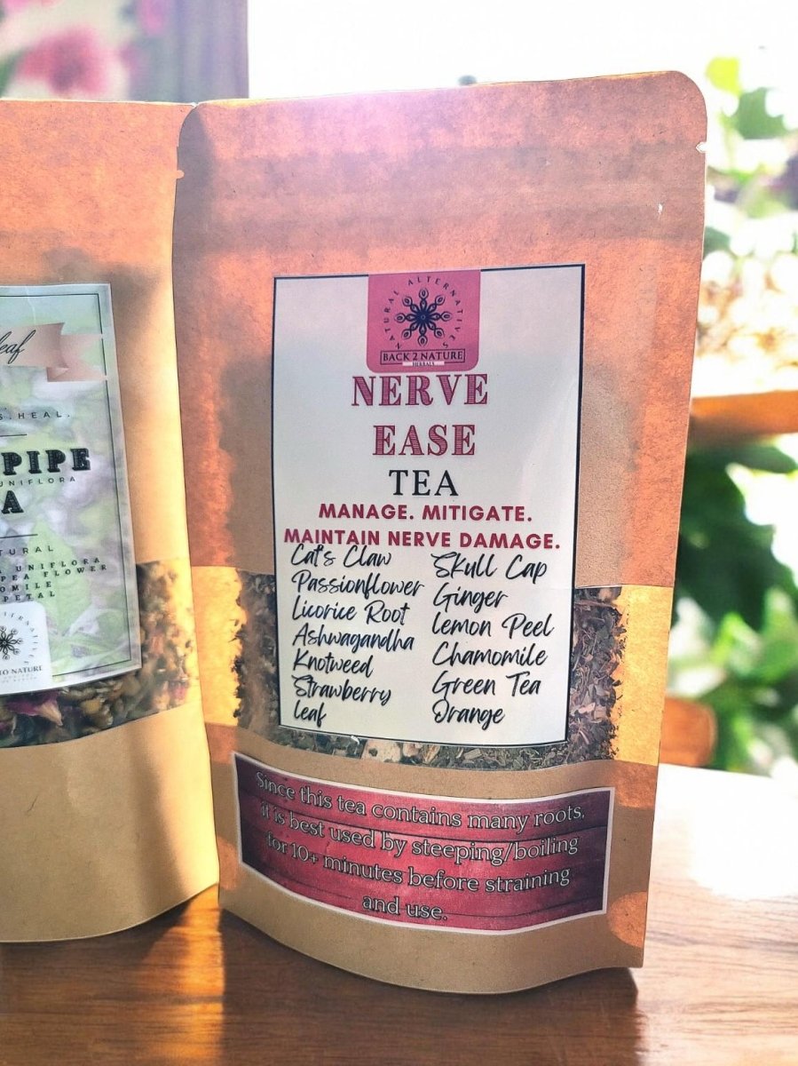 Wild Crafted Artisian Tea Blends - Back2Nature Herbals