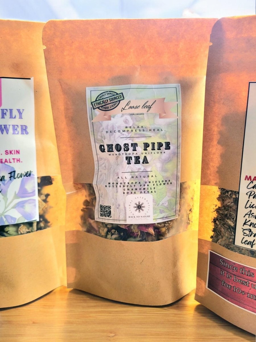 Wild Crafted Artisian Tea Blends - Back2Nature Herbals