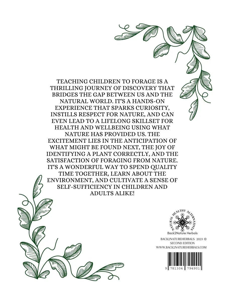 ABC's of Wild Foraging: A young beginners guide to wild food and medicine) - Back2Nature Herbals