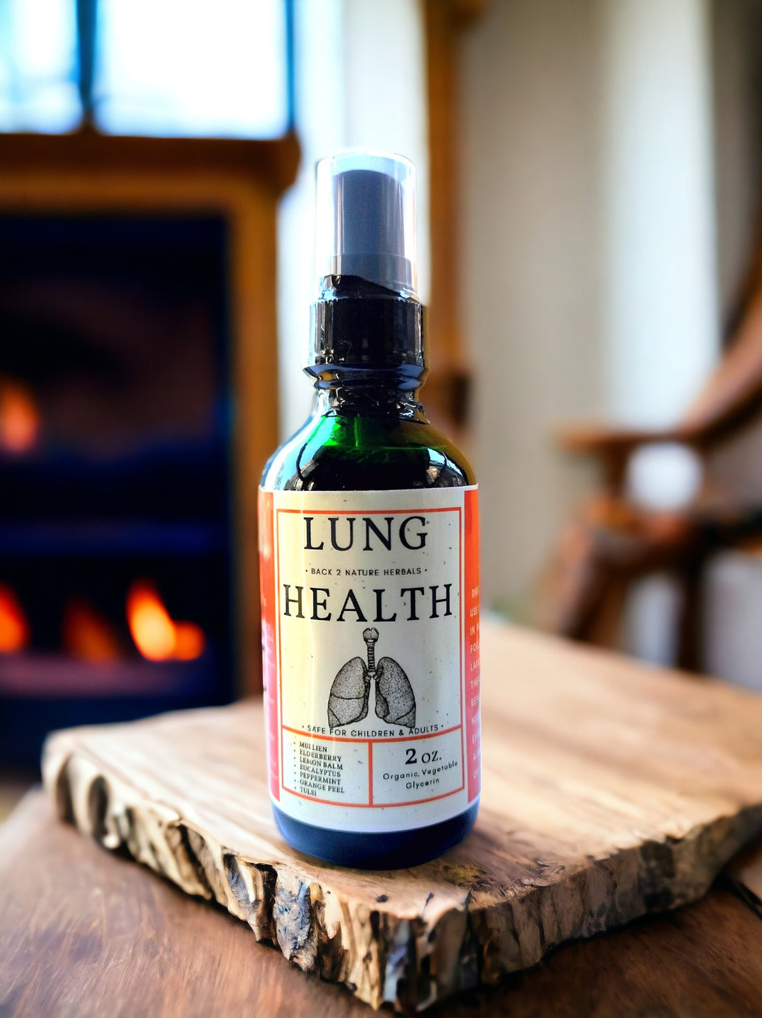 Breathe Easy with Back2Nature Herbals' Lung Health Spray