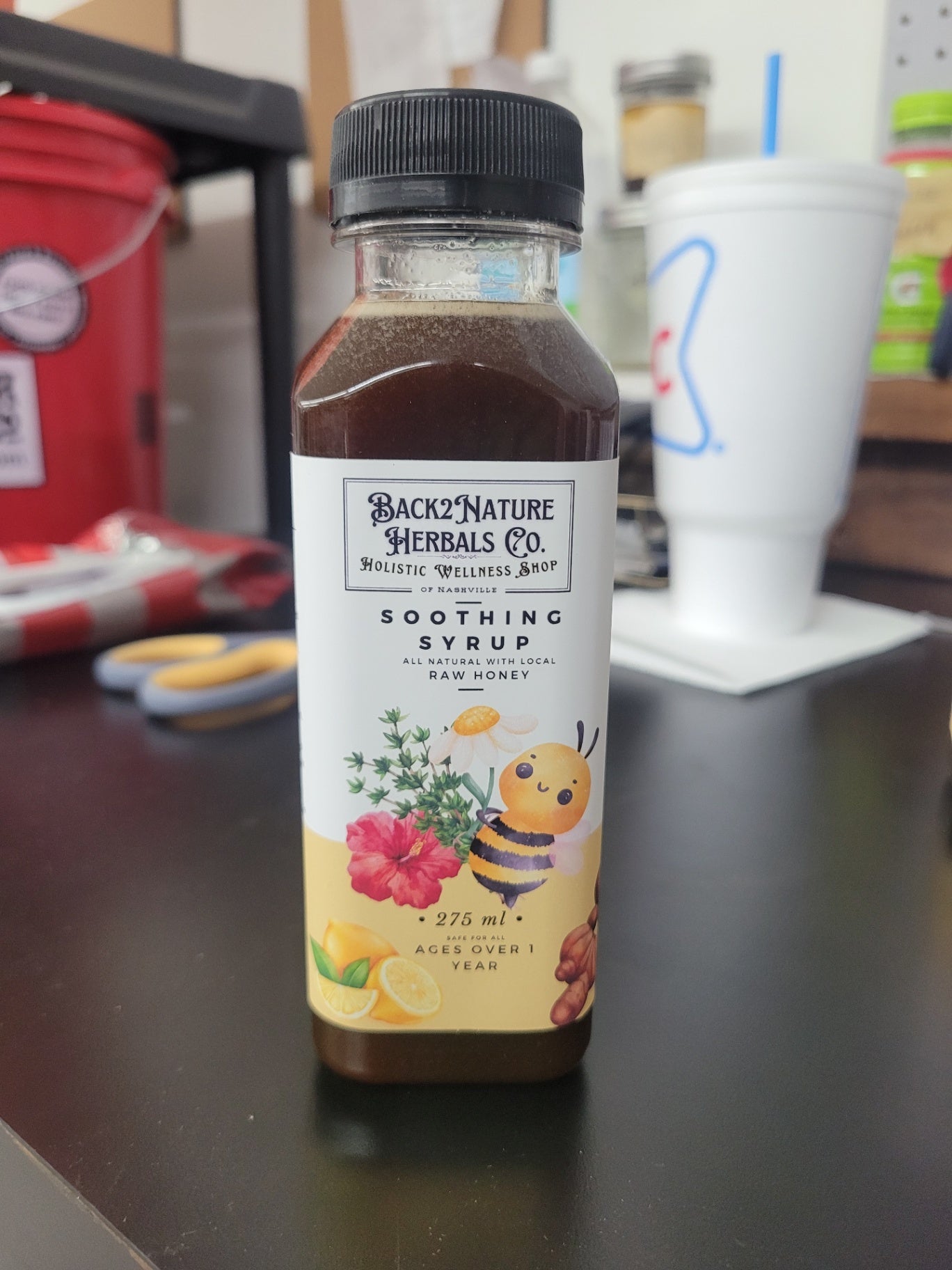 Soothing syrup