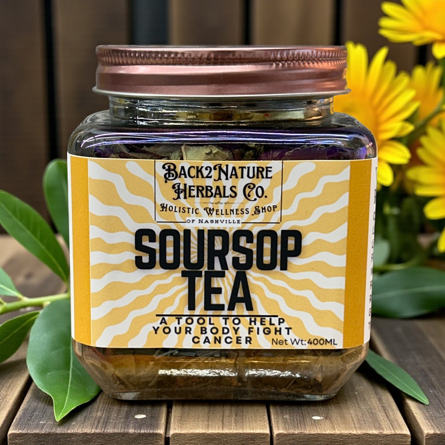 Soursop Leaf Tea | Wild-Harvested Herbal Wellness Tea