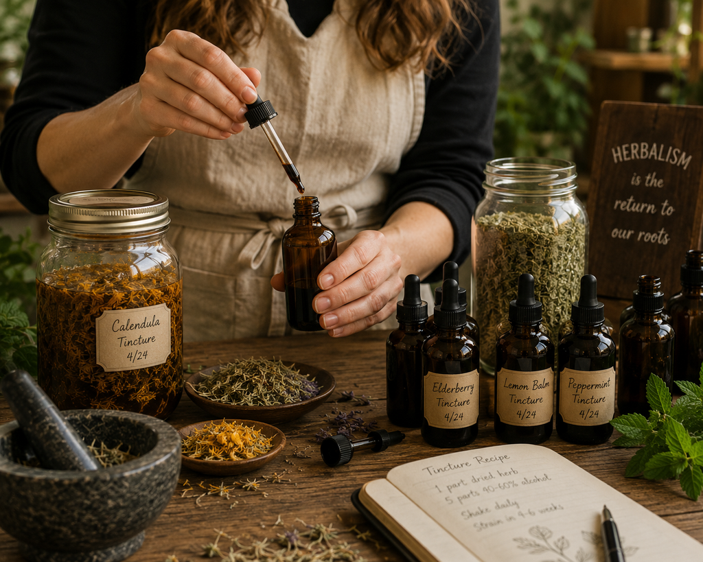 SIGN UP for Herbalism 101: Building your first home apothecary