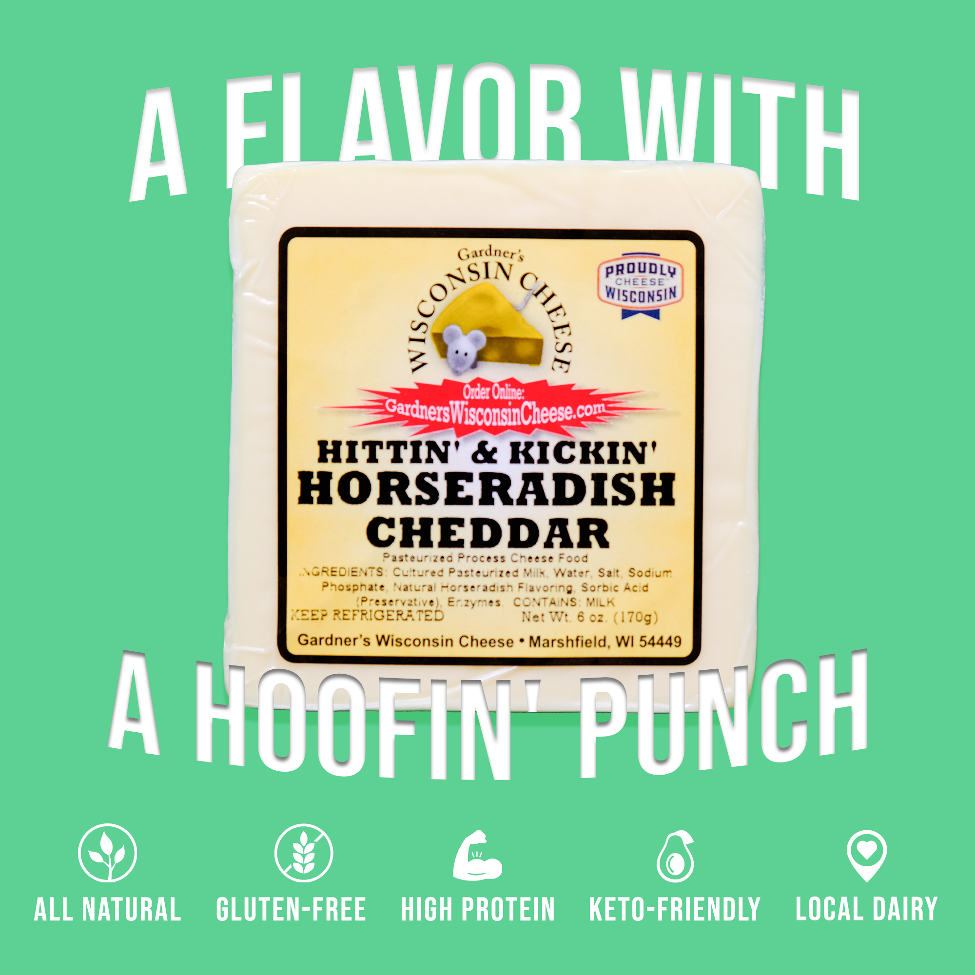 Horseradish Cheddar Cheese