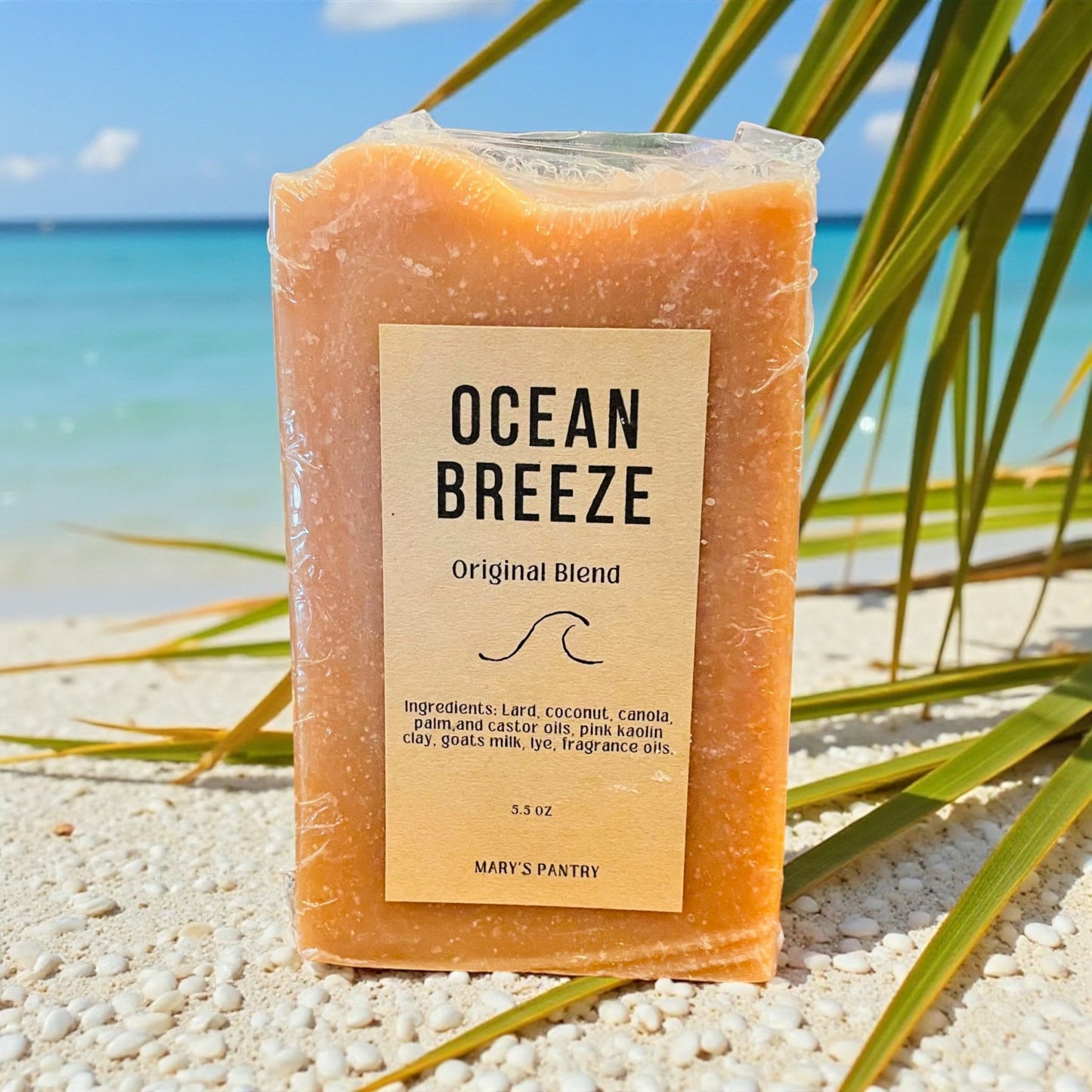 Ocean Breeze Soap | Goat Milk & Clay Bar – Mary’s Pantry