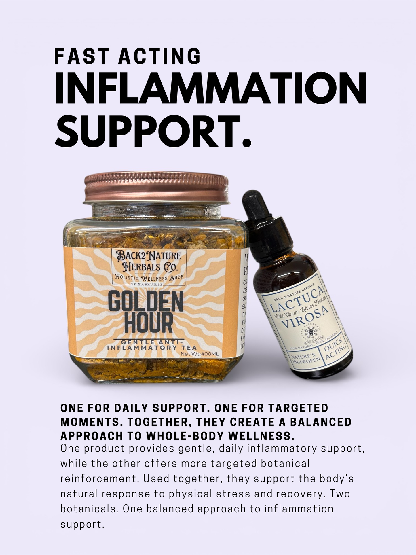 Golden Hour Tea | Golden Herbal Wellness Blend