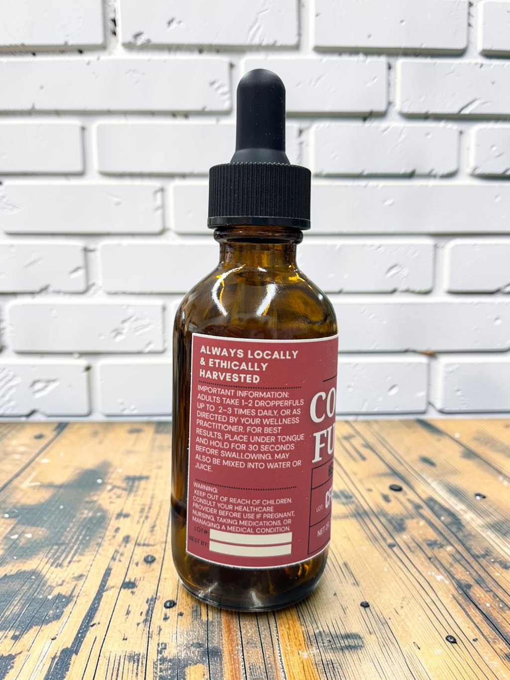 Cognitive Function Tincture: Organic Rosemary and Hibiscus