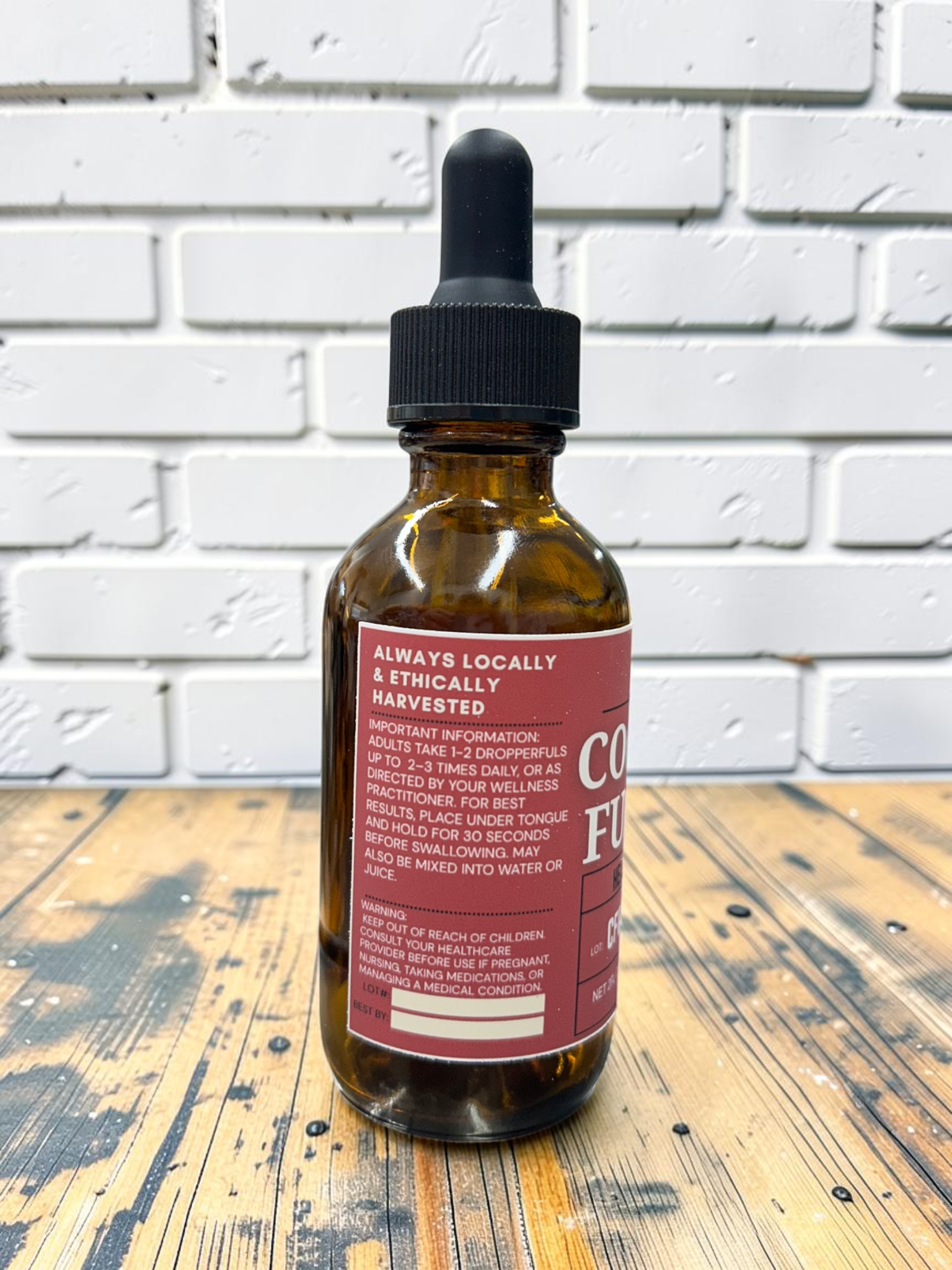 Cognitive Function Tincture: Organic Rosemary and Hibiscus