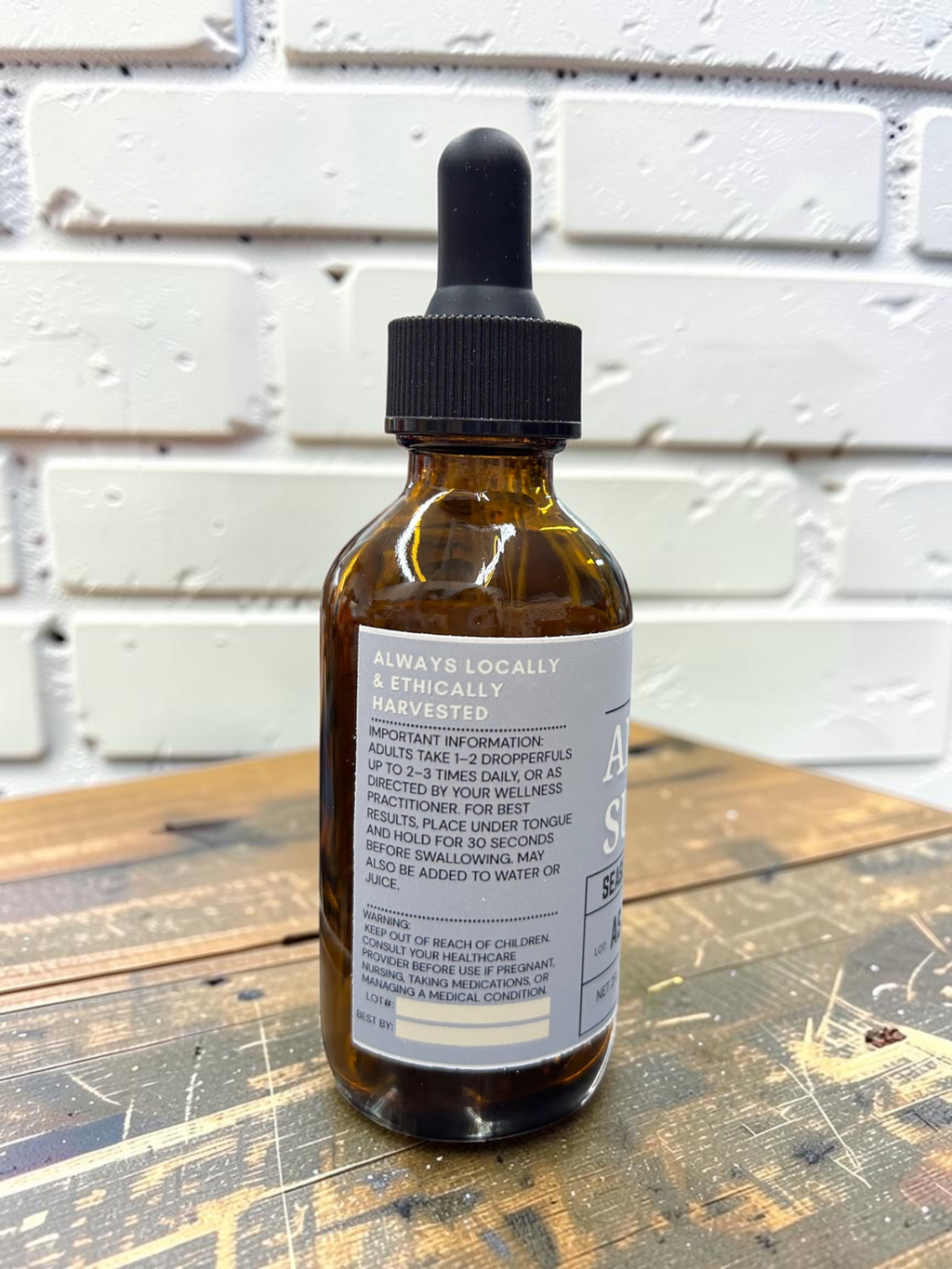 All-Natural Allergy Tincture
