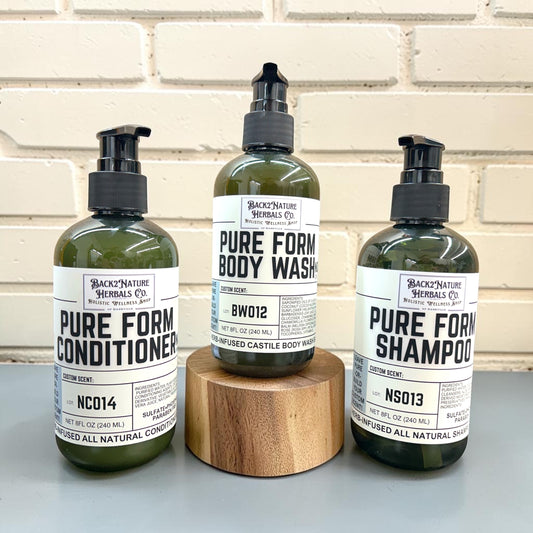 Pure Form Shampoo | Herb-Infused Botanical Cleanser