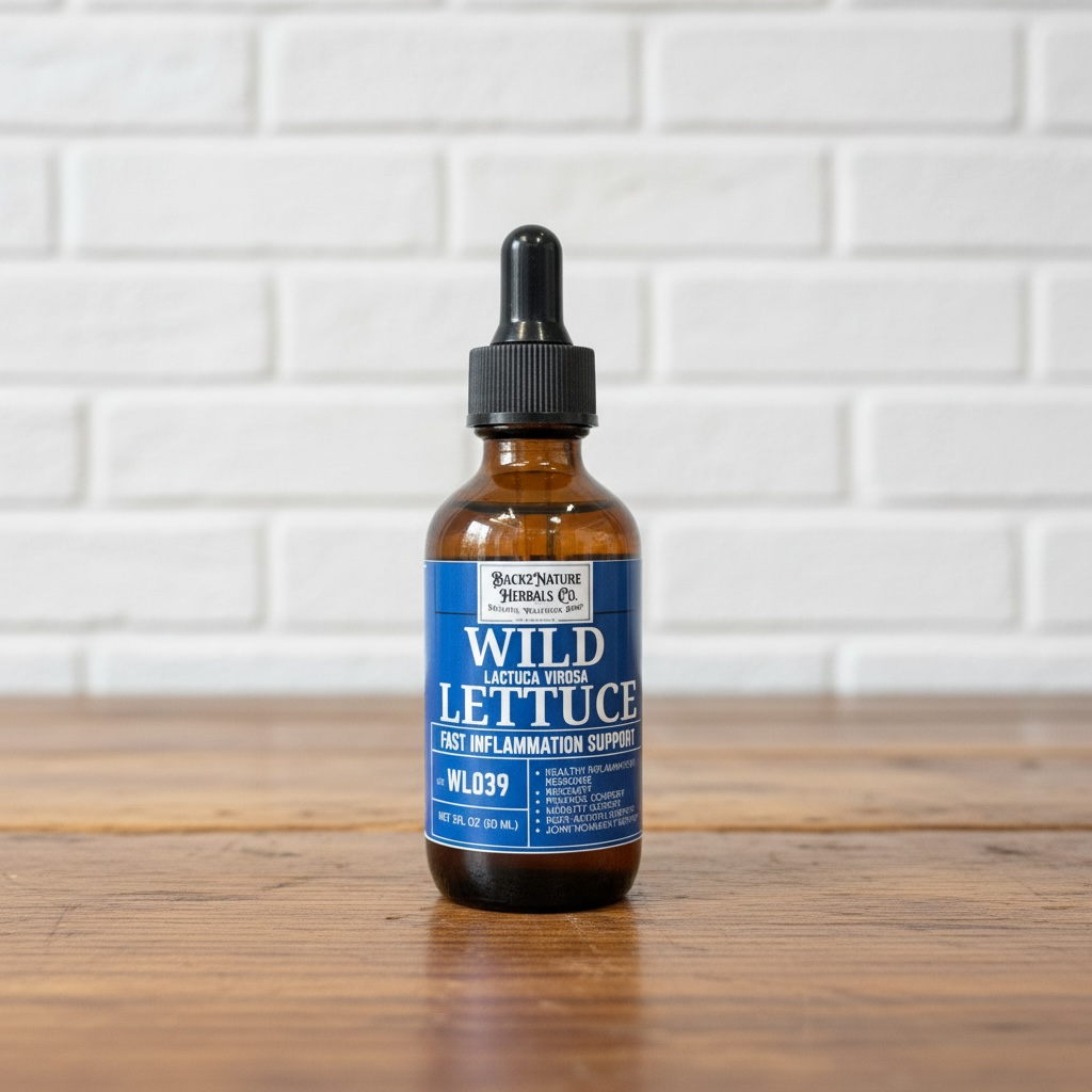 Wild Lettuce Tincture I Herbal Inflammation Support