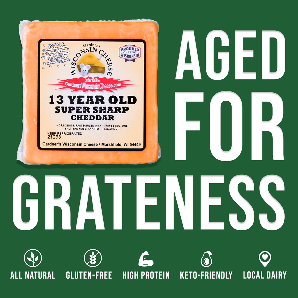 13-Year-Old Super-Sharp Cheddar Cheese