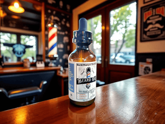 All Natural Bhringraj Infused Beard Oil - Back2Nature Herbals