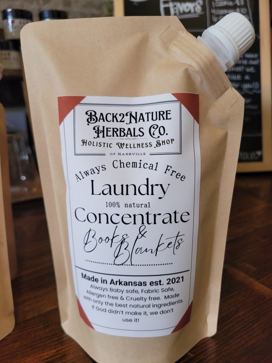 All Natural Laundry Soap Concentrate - Back2Nature Herbals