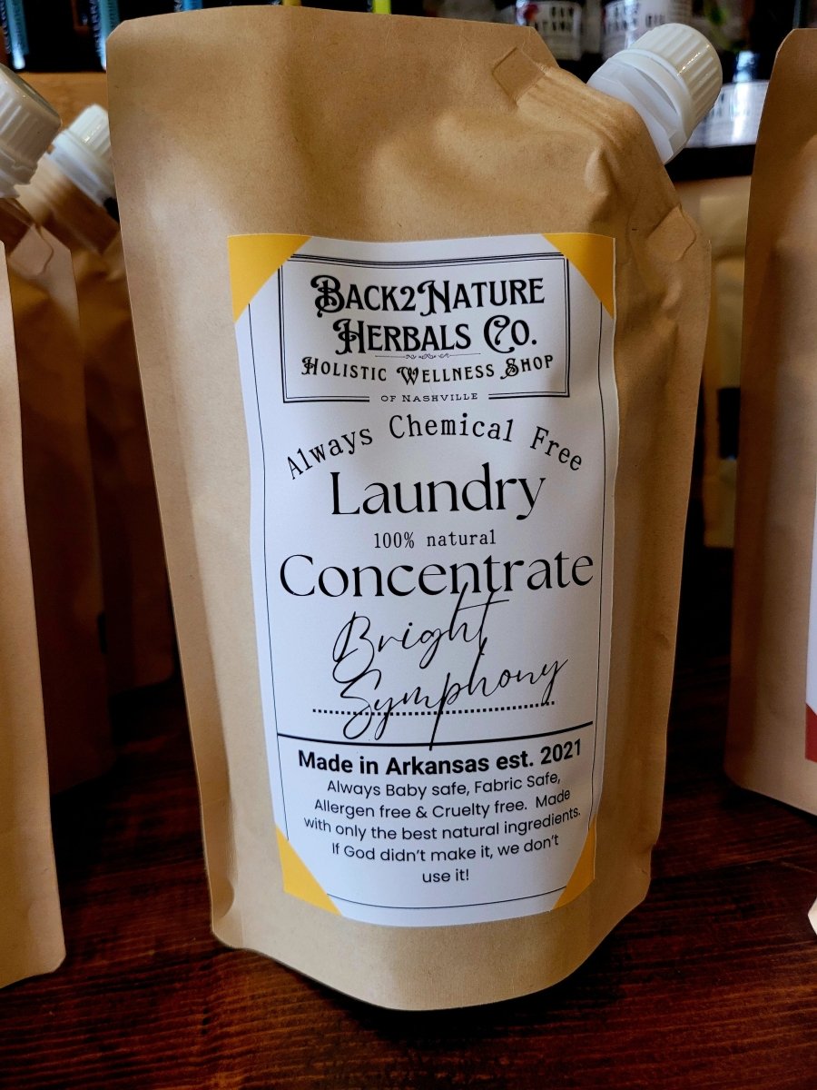 All Natural Laundry Soap Concentrate - Back2Nature Herbals