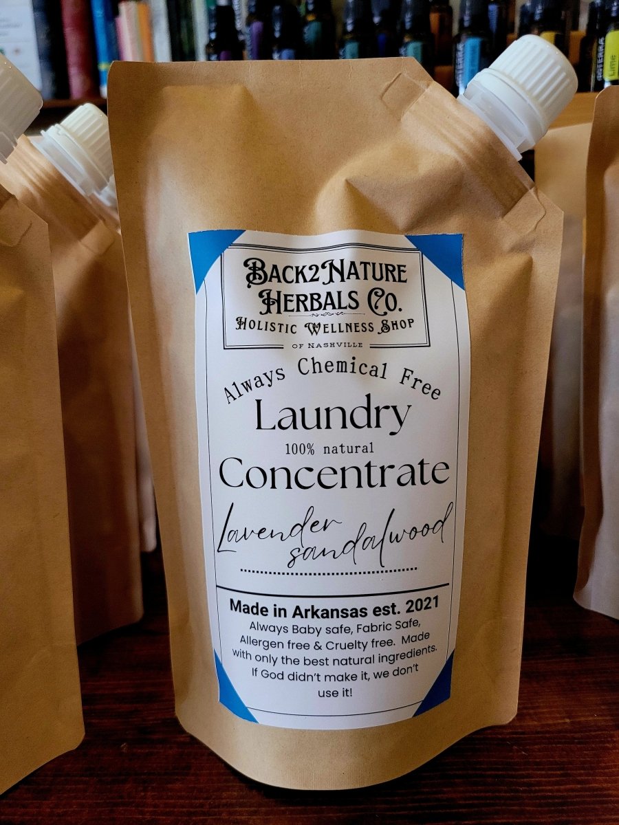 All Natural Laundry Soap Concentrate - Back2Nature Herbals