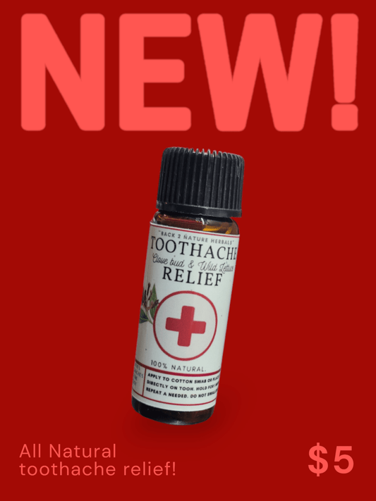 All - Natural Powerful Toothache Tincture - Back2Nature Herbals