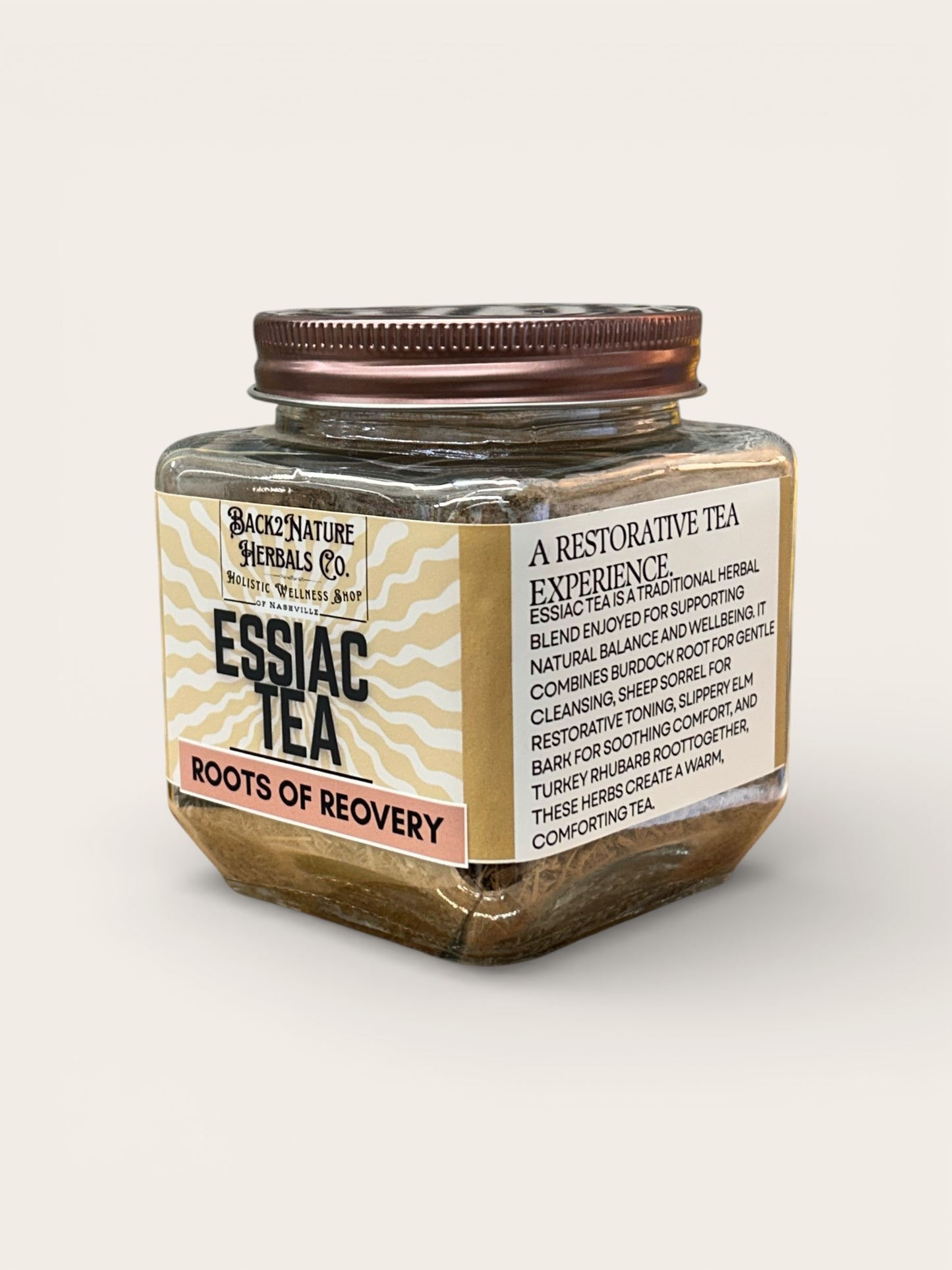 Essiac Tea- Traditional Herbal Blend I Roots of Recovery
