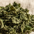 Close-up Dried Loose Leaf Peppermint