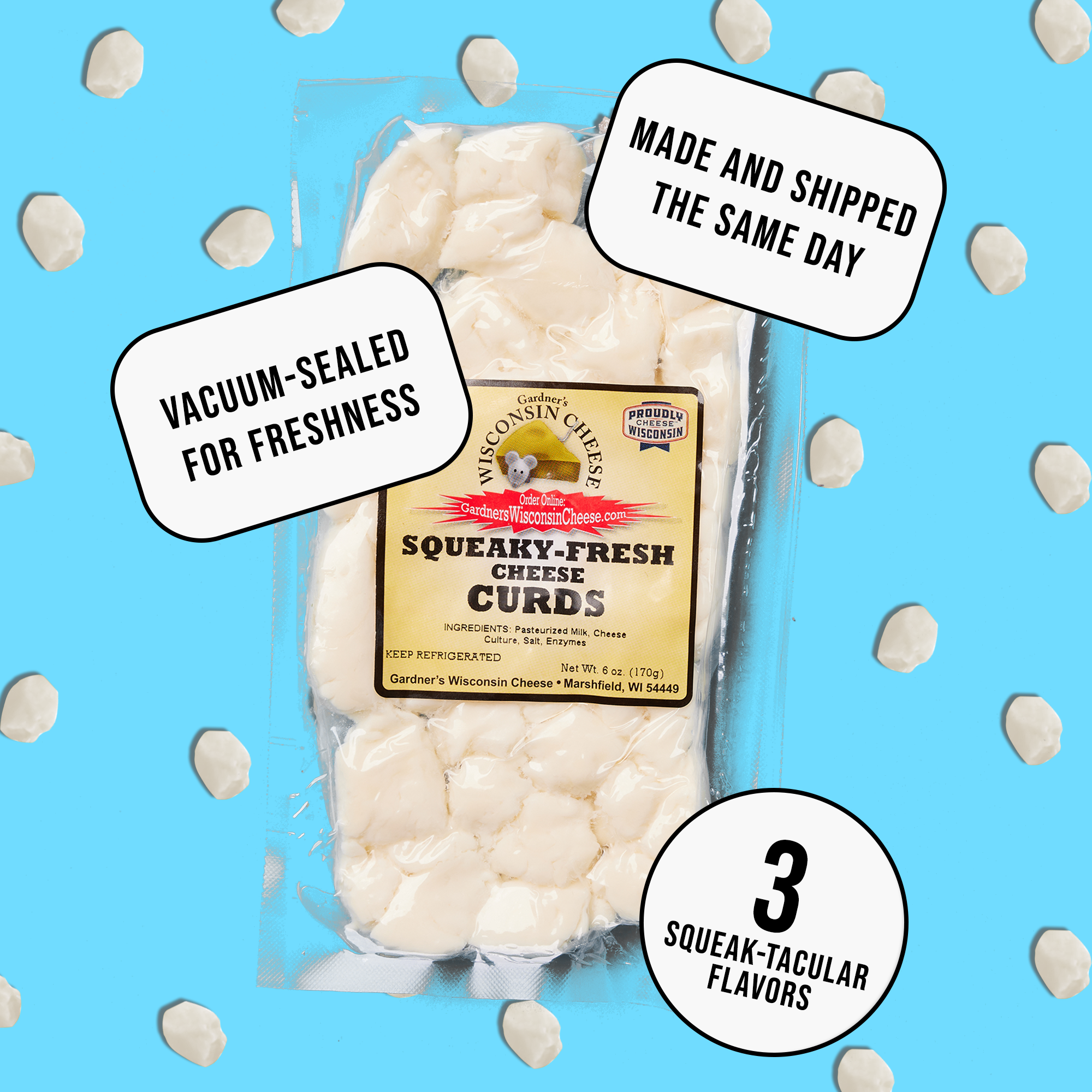 Cheese Curds (Squeaky Cheese)