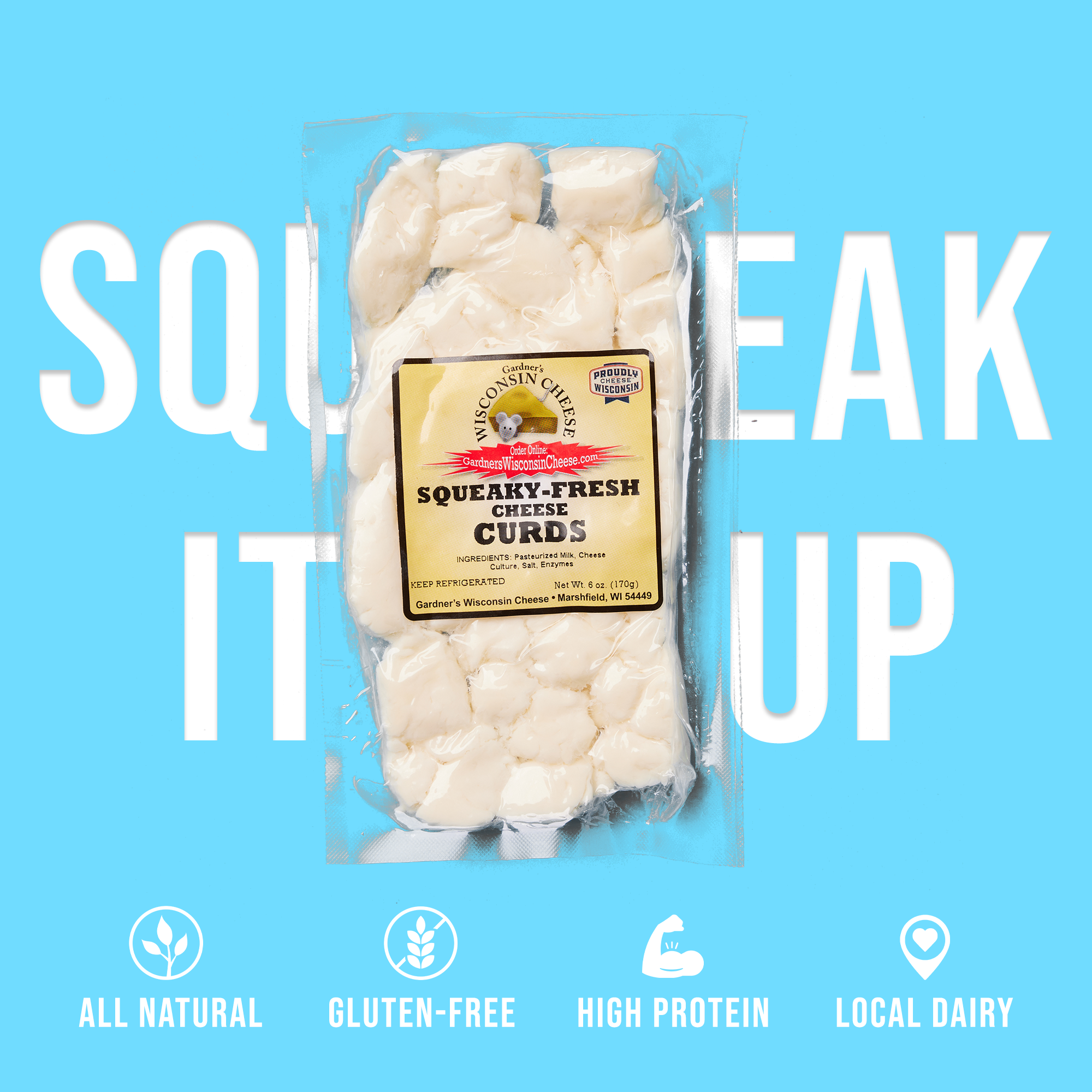 Cheese Curds (Squeaky Cheese)