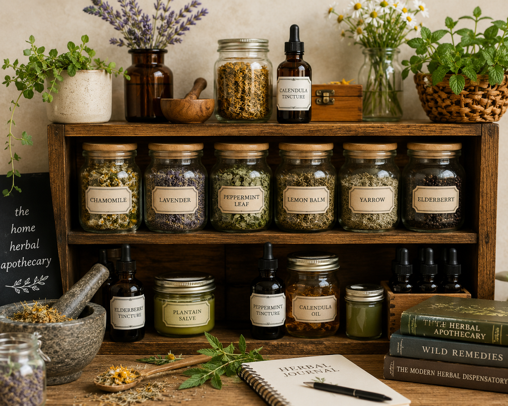 SIGN UP for Herbalism 101: Building your first home apothecary