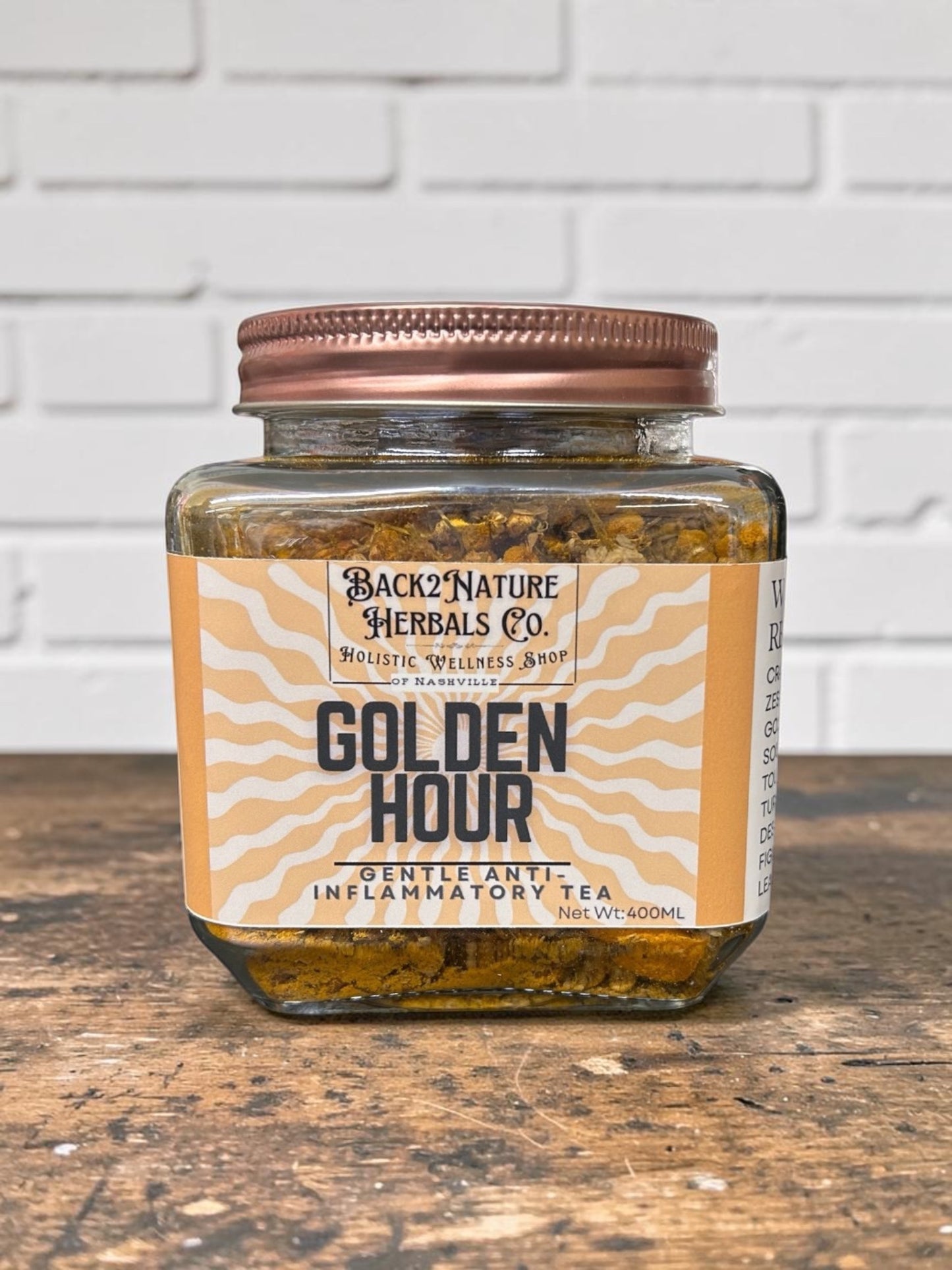 Golden Hour Tea | Golden Herbal Wellness Blend