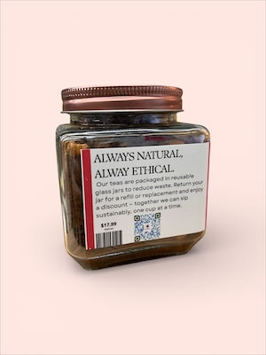 Dandelion Hibiscus Tea | Gentle Glow Herbal Blend