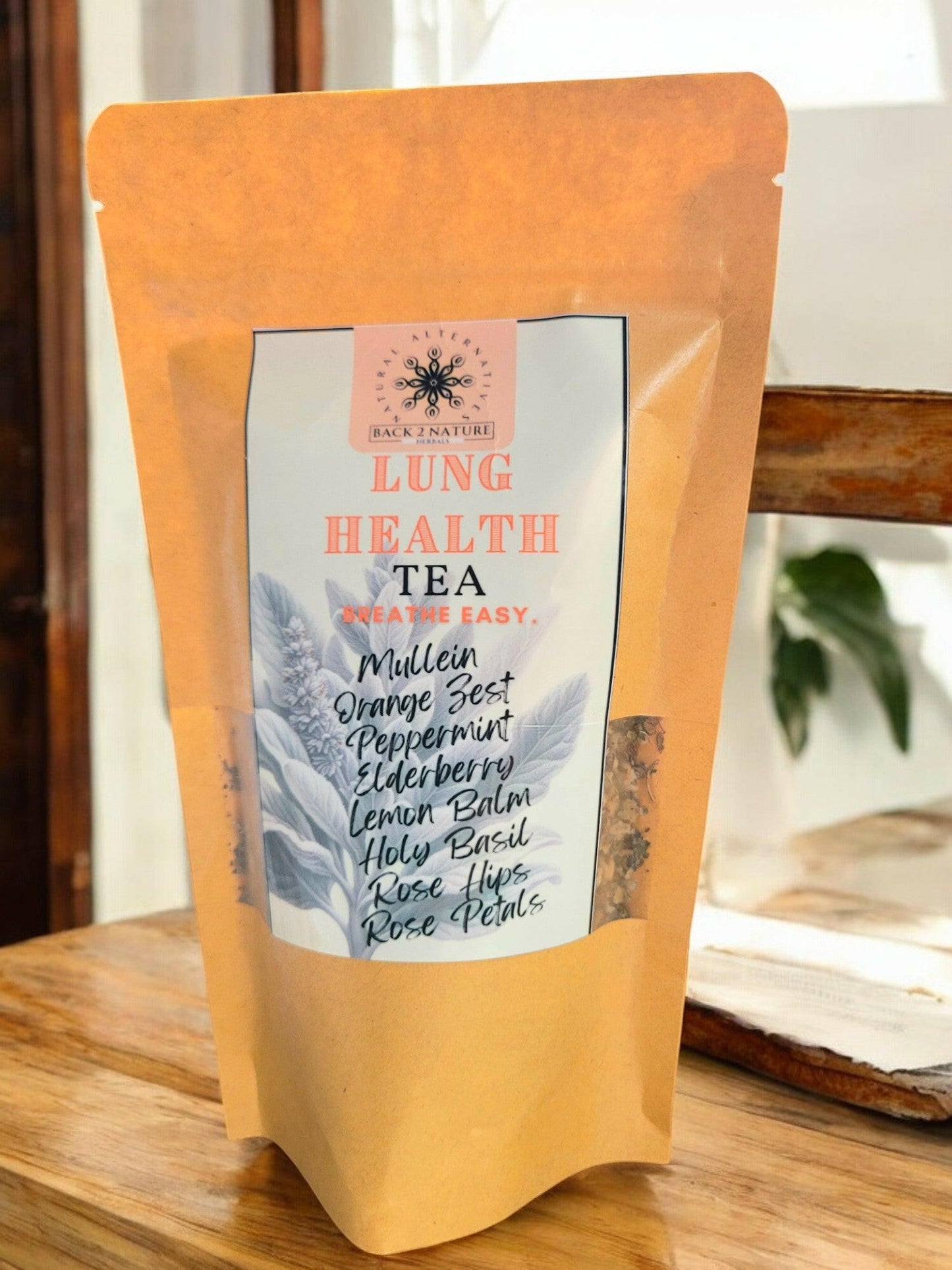 Herbal Hand Crafted Tea Line - Back2Nature Herbals