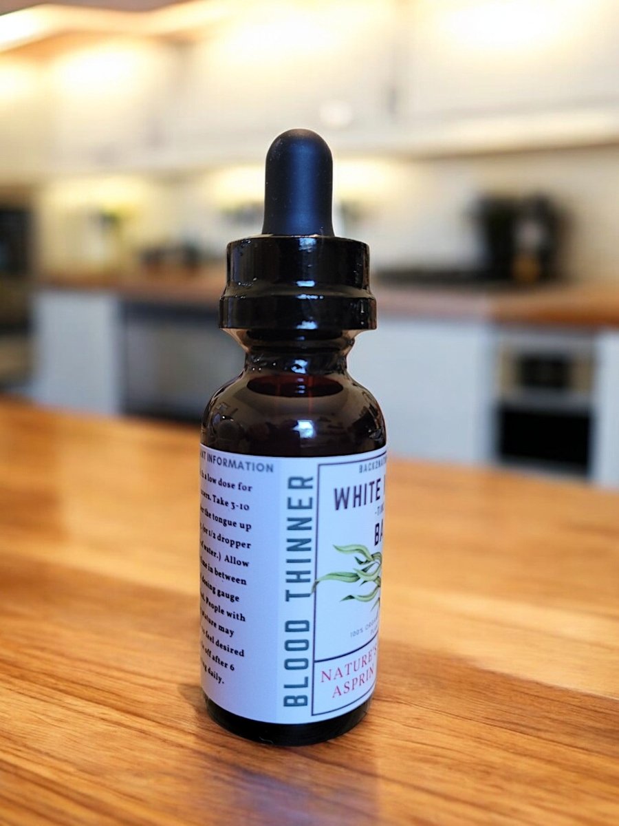 Organic White Willow Bark Tincture - Back2Nature Herbals