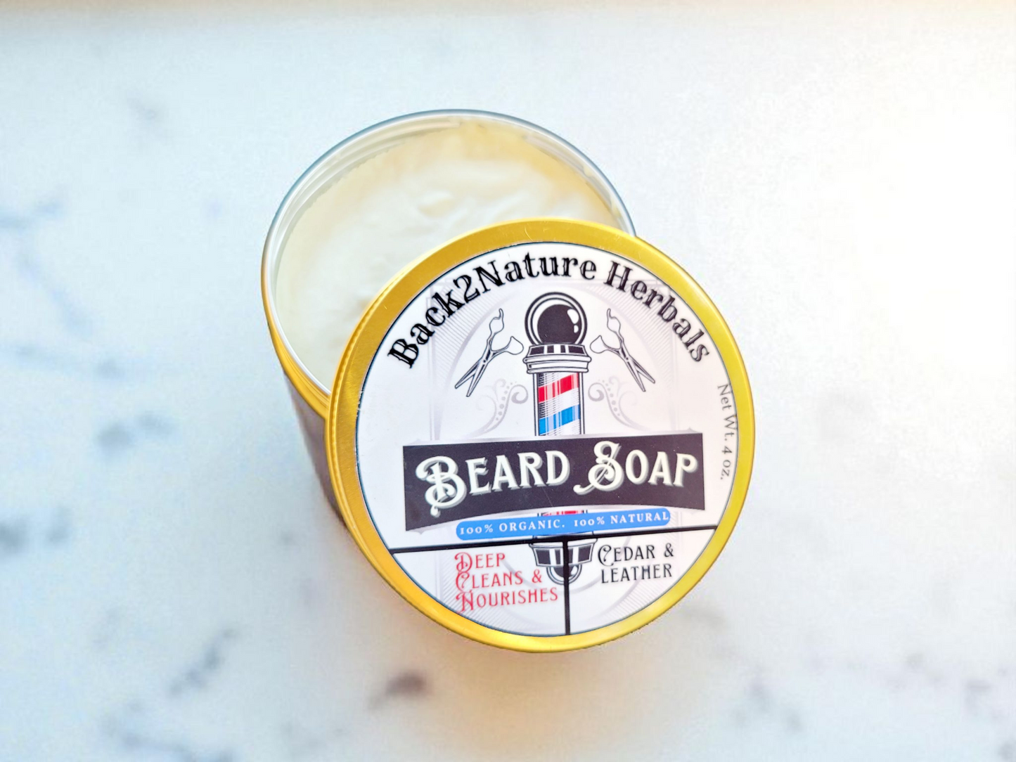 All Natural Beard Soap