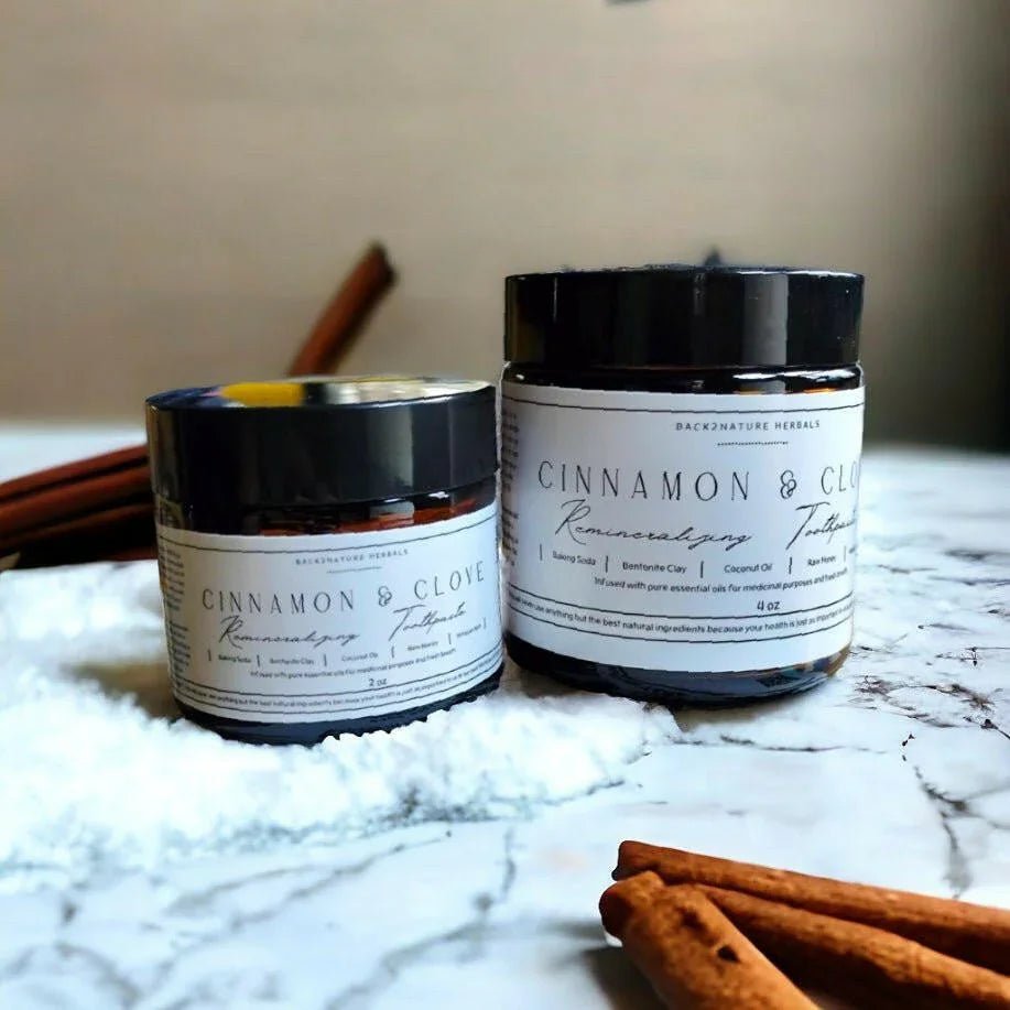 All - Natural Bentonite Clay Toothpaste - Back2Nature Herbals