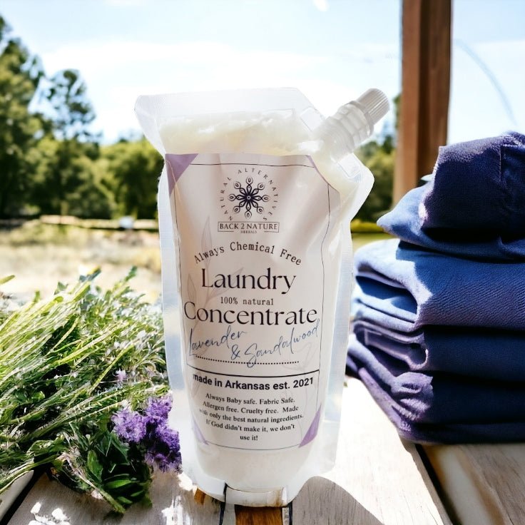 All Natural Laundry Soap Concentrate - Back 2 Nature Herbals