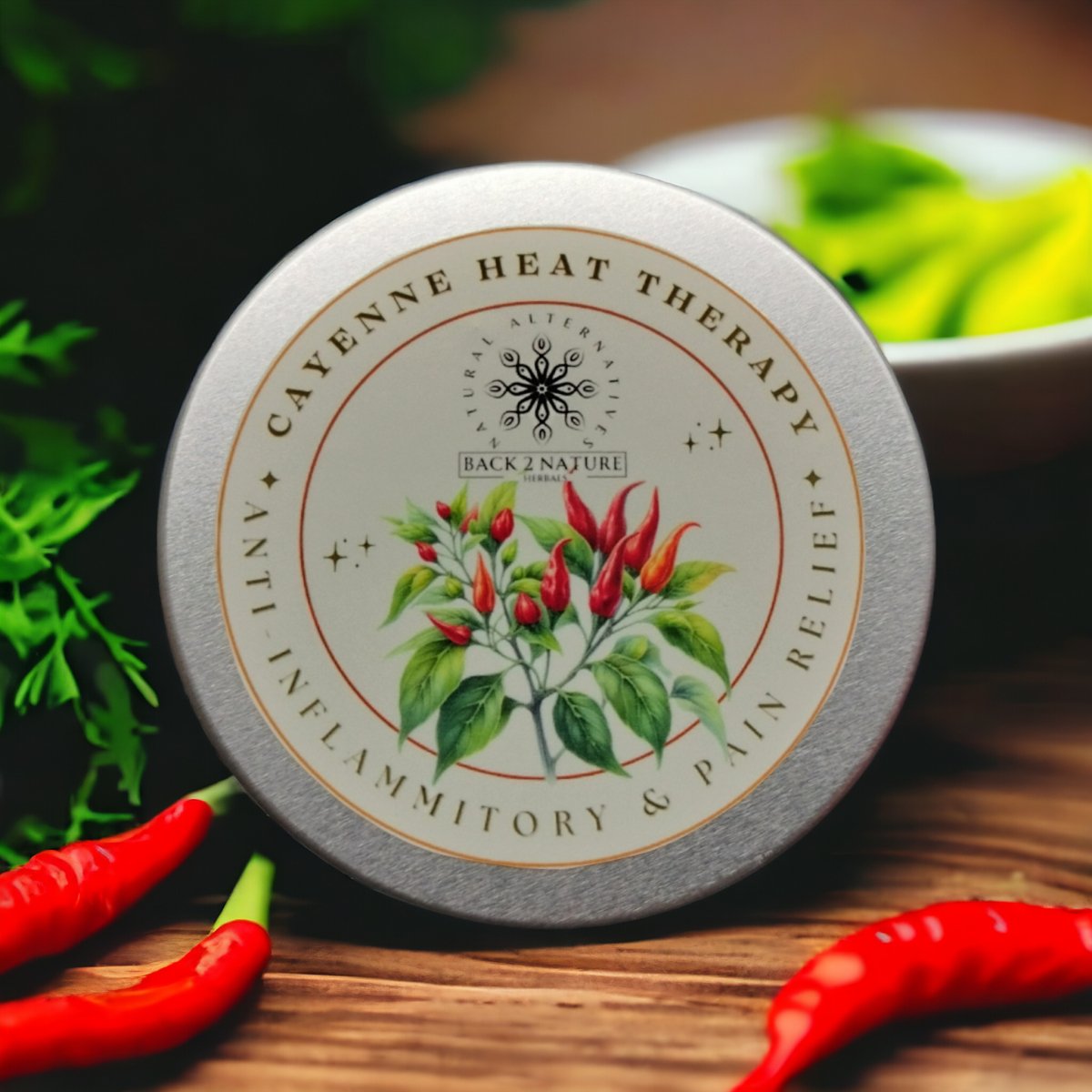 Cayenne Heat Therapy Salve - Back 2 Nature Herbals