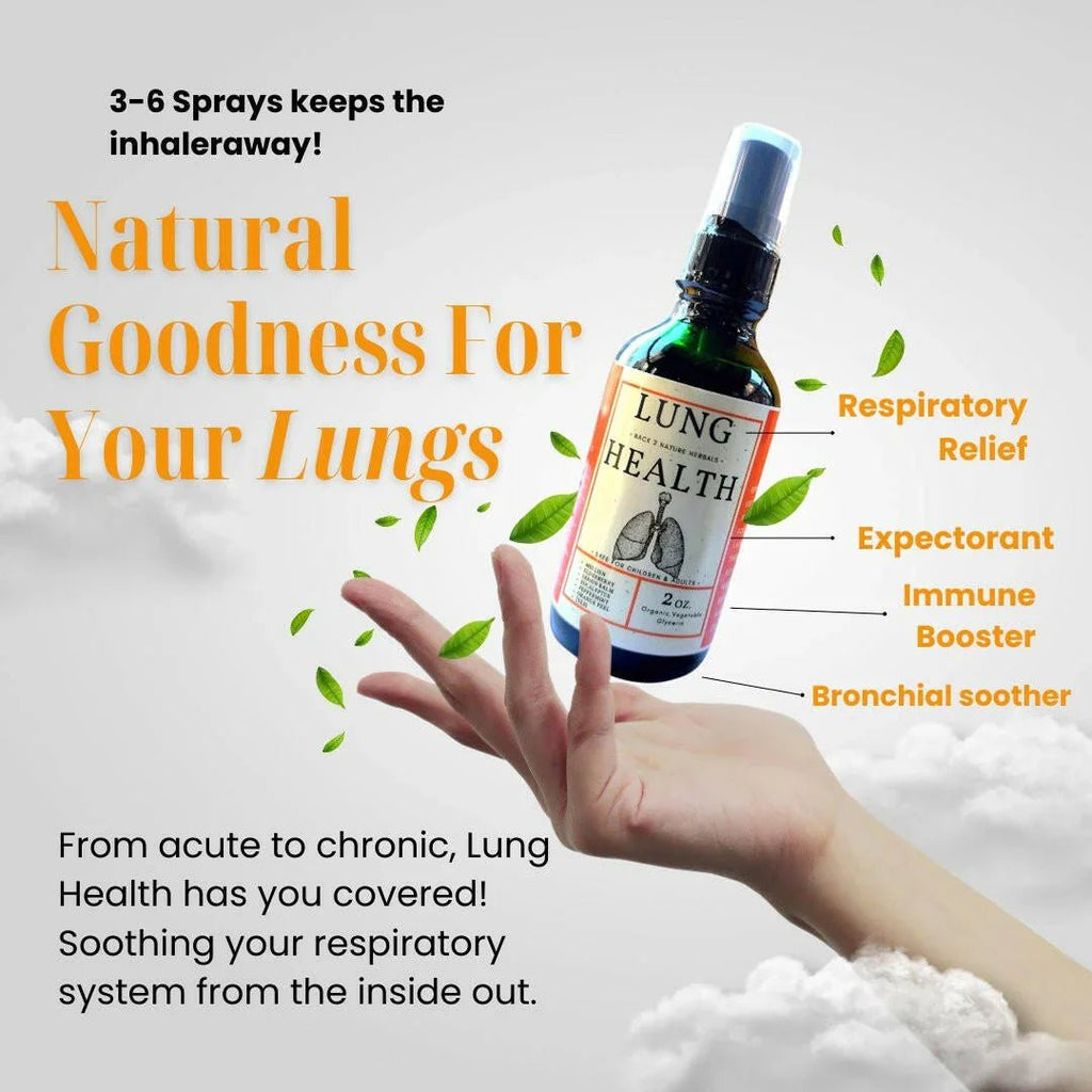 Organic Lung Support Spray - Back2Nature Herbals