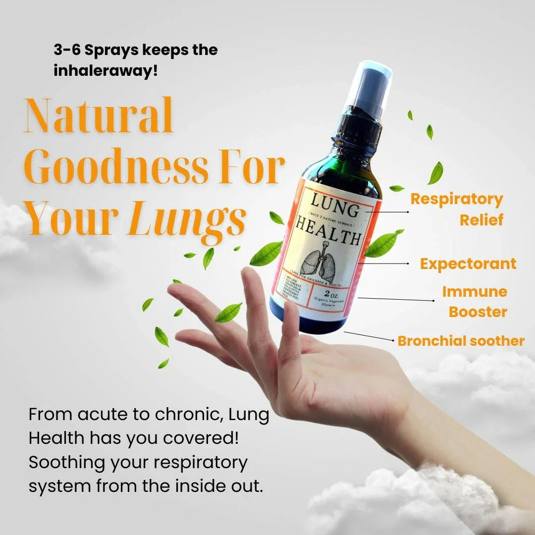 Organic Lung Support Spray - Back2Nature Herbals