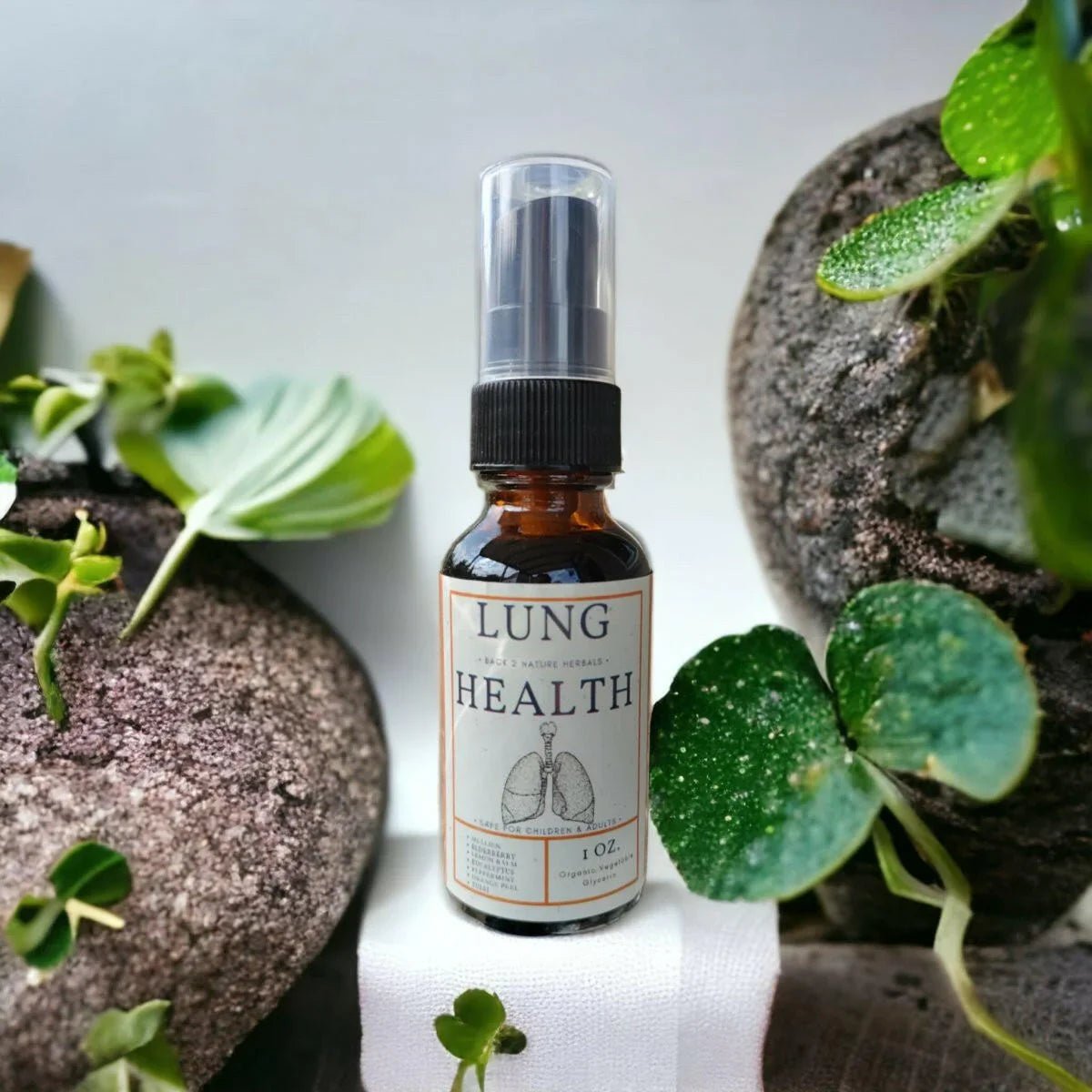 Organic Lung Support Spray - Back2Nature Herbals