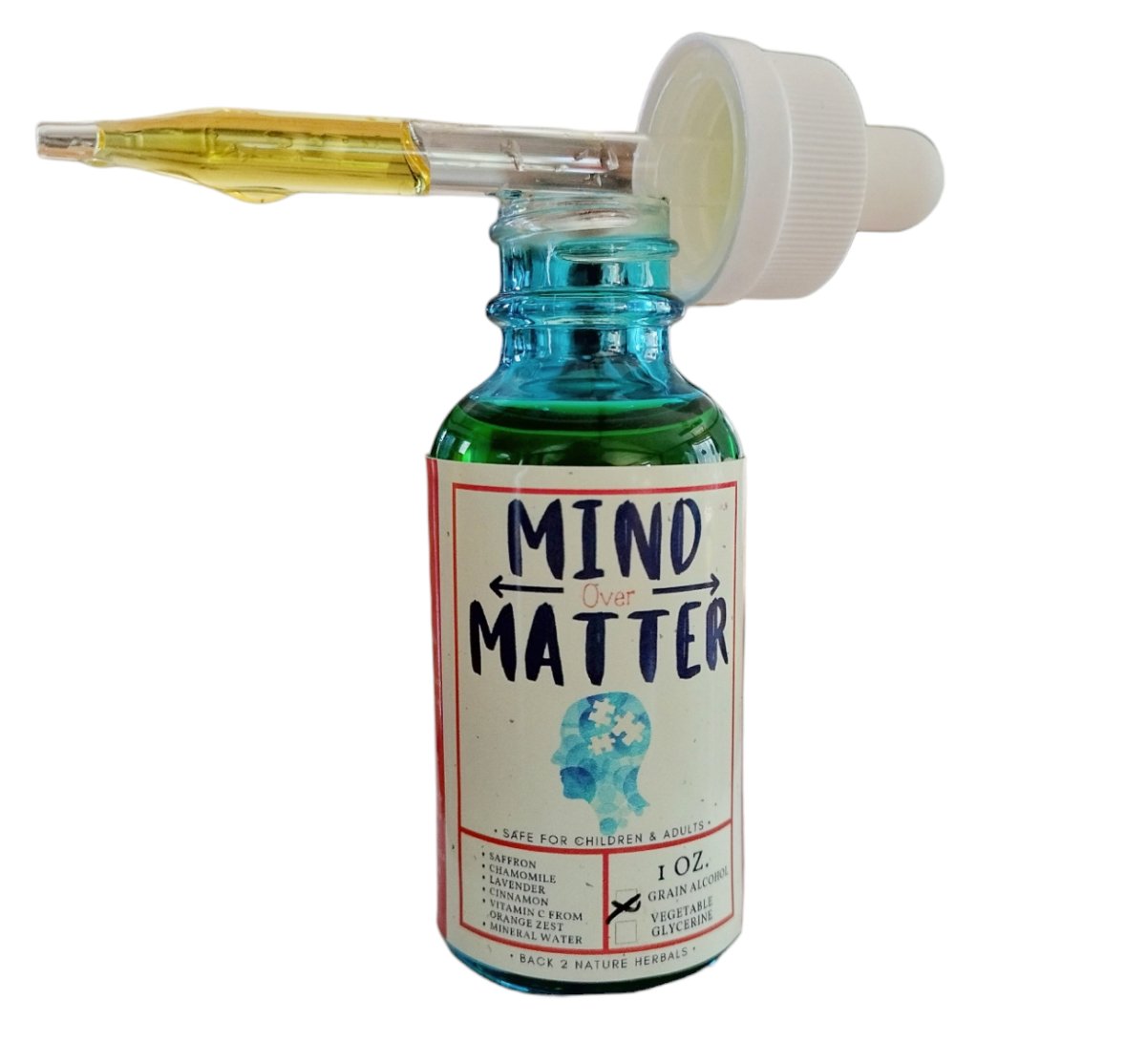 Organic Mind over Matter Saffron extract - Back 2 Nature Herbals