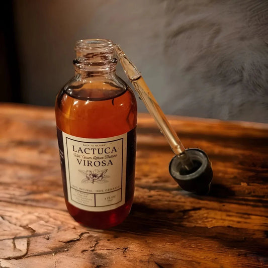Organic Wild Lettuce Tincture - Back2Nature Herbals
